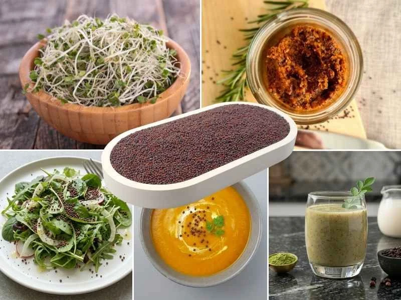 Brokkolisamen in Verwendung als Keimlinge, Aufstrich, Topping von Salat und Suppen sowie im Smoothie