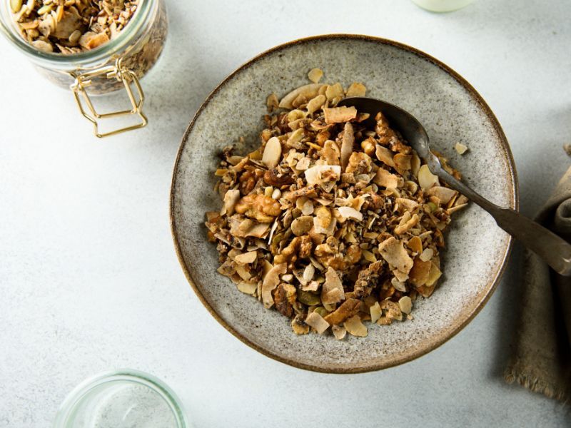 Granola mit Yacon Sirup
