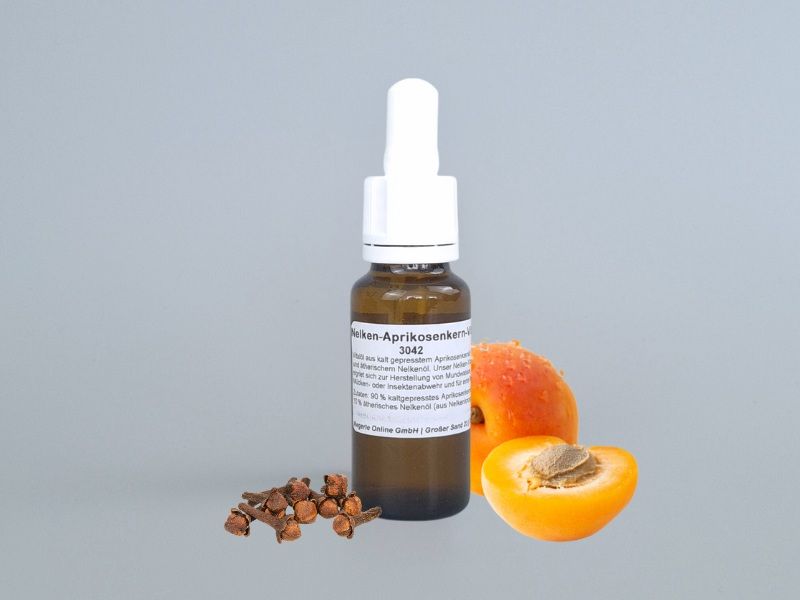 Nelken-Vitalöl - 20ml Pipettenflasche, aus Aprikosenkernöl und Nelkenöl, altes Hausmittel