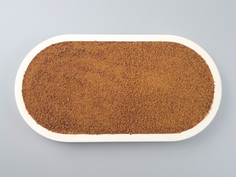 Bio Kokosblütenzucker in der Schale von oben