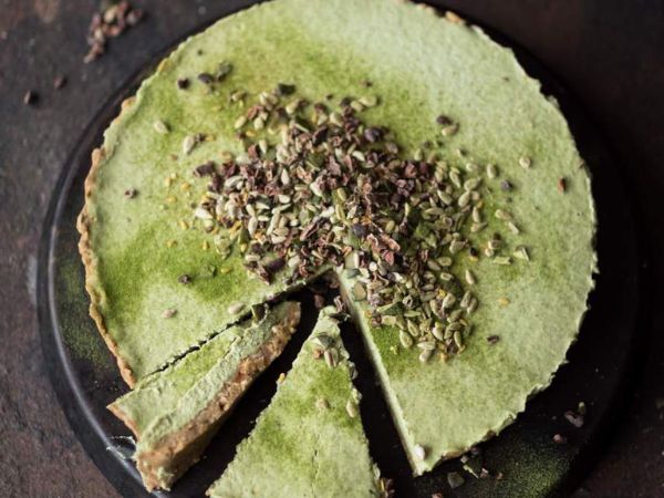 Roher Matcha Cheesecake