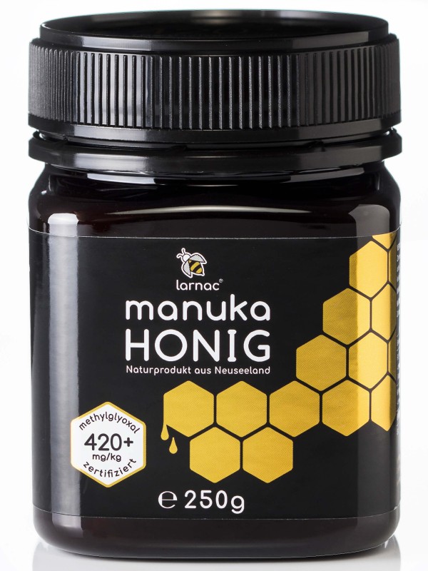 Manukahonig, aktiver MGO 420+ - 250g - original aus Neuseeland