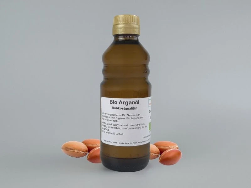 Arganöl ungeröstet in einer Flasche 250ml