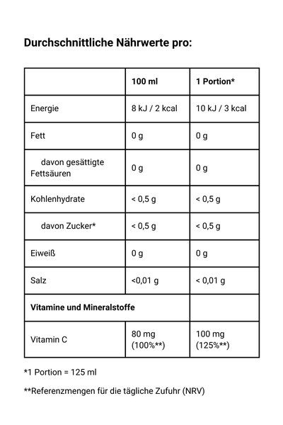 Aloe Vera Gel Saft, Bio-Direktsaft
