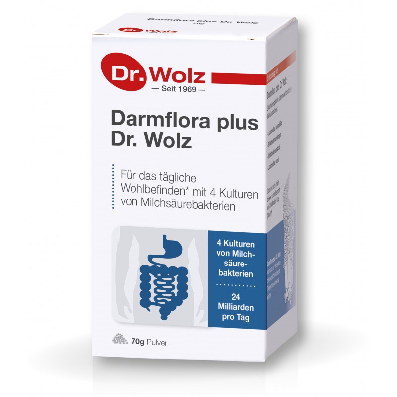 Darmflora plus® - 70g Pulver im Glas - zur Förderung der Darmgesundheit