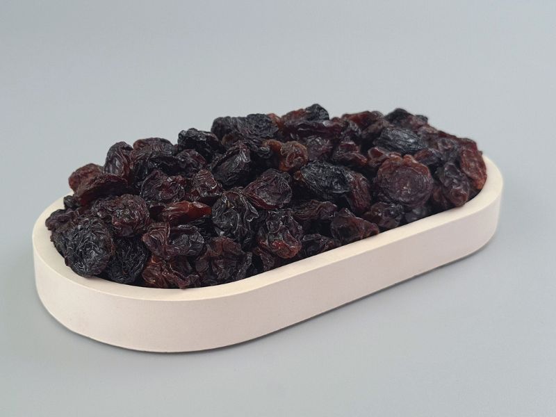 Rote Weinbeeren (rote Rosinen), ungeschwefelt, natur