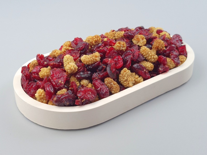 Cranberry-Maulbeeren Vitalbeeren-Mix der nährstoffreiche Knabberspass