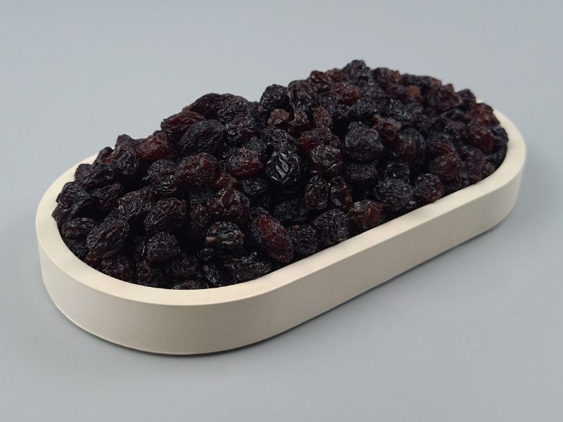 Rote Weinbeeren, natur, bio kbA (rote Rosinen)