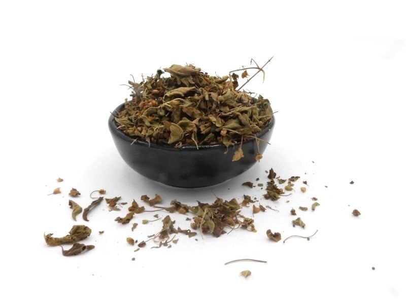 Tulsi Tee (Ocimum tenuiflorum), gerebelt - 100g, Bio kbA, Indisches Basilikum