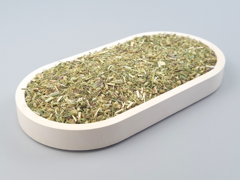Schafgarbenkraut (Achillea millefolium), geschnitten, Bio, natur, 100g