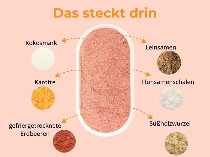 Ballaststoffdrink Beere - Das steckt drin