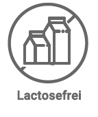 Lactosefrei - Produkt ist frei von Lactose (Milchzucker)