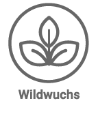 Wildwuchs - Produkte mit diesem Symbol stammen aus nicht plantagenmässigem Anbau. Sie werden von Einheimischen in freier Wildbahn gesammelt und geerntet