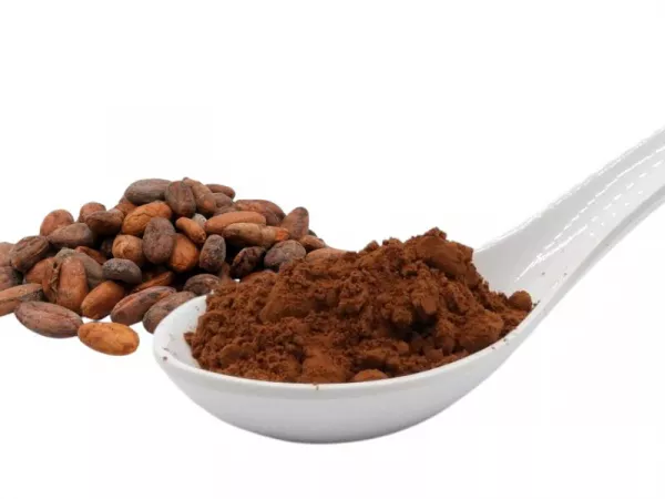 Kakaopulver 100%, bio kbA, Rohkostqualität (Cacaobohnen, leicht entölt, gemahlen)