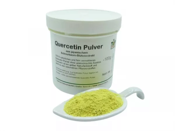 Quercetin Pulver - aus japanischem Schnurbaum-Blütenextrakt - 100g