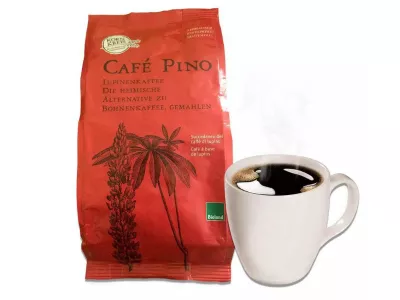 Café Pino - Lupinenkaffee - 500 g -, Kaffeeersatz glutenfrei - Bioland