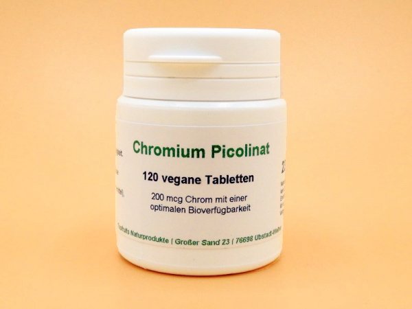 Chromium Picolinat, 120 vegane Tabletten