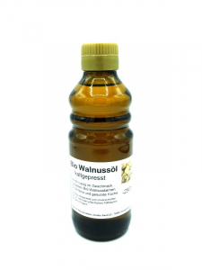Walnussöl (Walnusskernöl), kalt gepresst, bio kbA