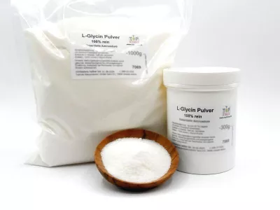 L-Glycin Pulver - 100% rein, essentielle Aminosäure