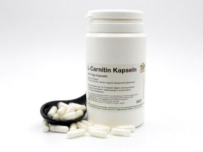 L-Carnitin Kapseln, 180 Stück a 500mg, vegan