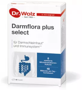 Darmflora plus® select - 40 Kapseln - zur Förderung der Darmgesundheit