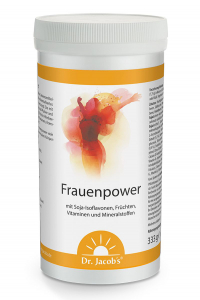Frauenpower - vollwertiges Getränkepulver auf Fruchtbasis mit Soja-Isoflavonen und Vitaminen