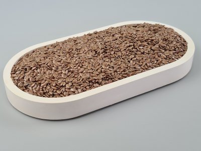 Leinsaat, Leinsamen braun aus Bio Anbau, spezialgereinigte Top Qualität