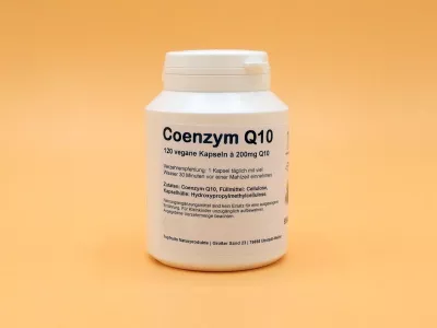 Coenzym Q10 - 120 Kapseln, á 200 mg Q10, vegan