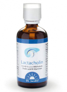 LACTACHOLIN, Dr. Jacobs - 100ml - 40% Rechtsmilchsäure plus B Vitamine und Cholin