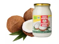 Bio-Kokosöl,Topfruits-Biolanka, kaltgepresst, 900ml Glas - Spitzenqualität - Kennenlernpreis