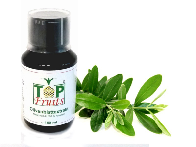 Olivenblattextrakt - flüssig, 100 % naturrein, vegan