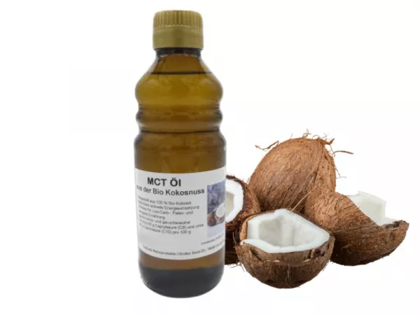 MCT Öl Bio, aus Bio-Kokosöl