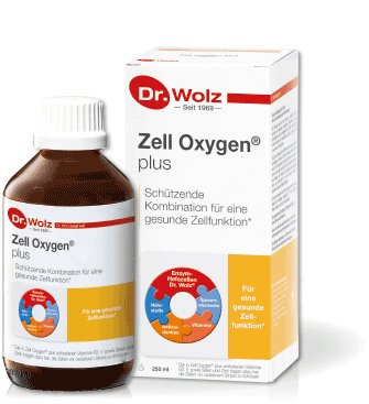 Zell Oxygen® plus Dr. Wolz - 250ml - mit dem Plus an natürlichen Enzymen u. Coenzymen