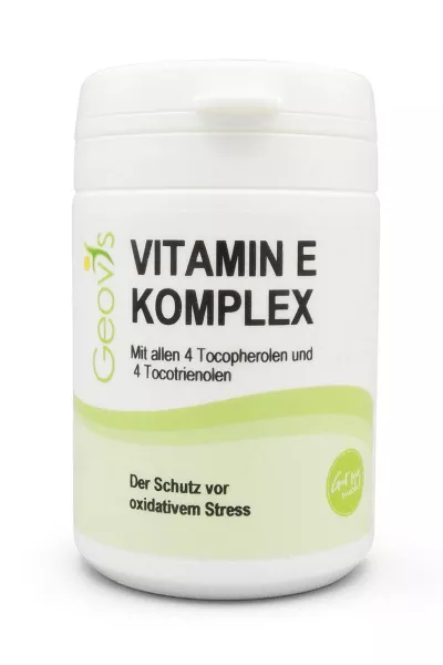 Vitamin E Komplex, 90 Kautabletten, mit allen 8 Tocopherolen und Tocotrienolen