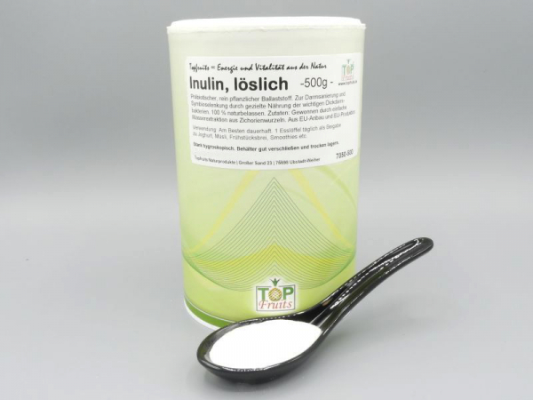 Inulin, präbiotischer löslicher Ballaststoff - für mehr Darmgesundheit, 100% Natur