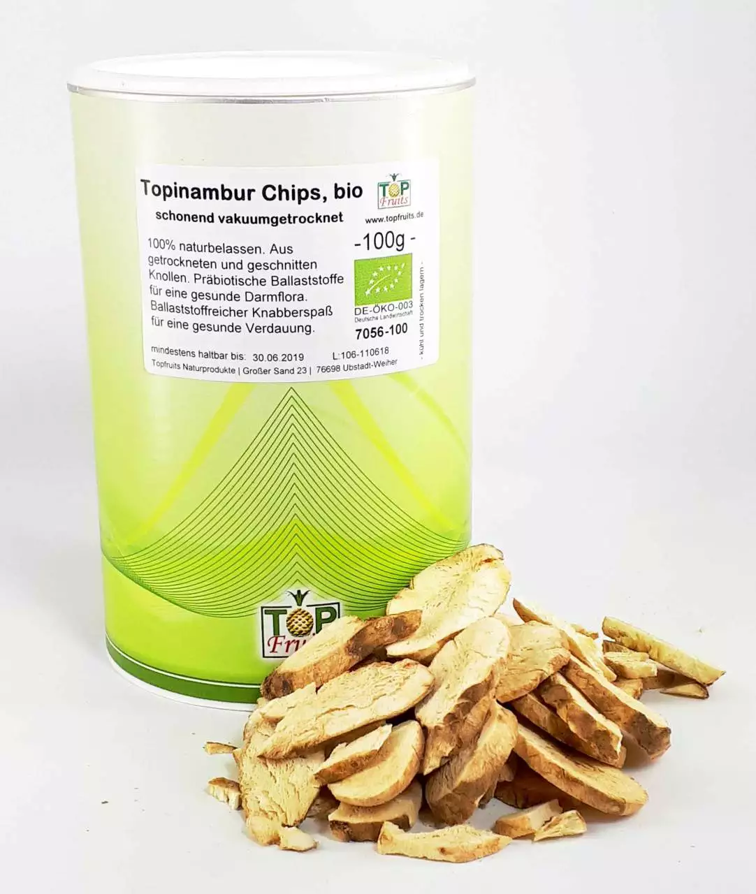 Tobinambur-Chips