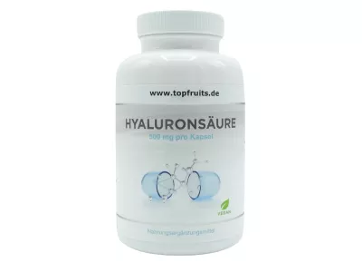Hyaluronsäure Forte 500 mg - 120 Kapseln - vegan