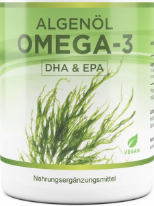 Algenöl Omega-3 Kapseln, hochdosiert, 90 vegane Kapseln